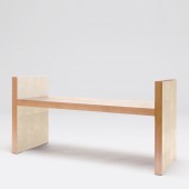 Hudson: Ivory (Double Bench)